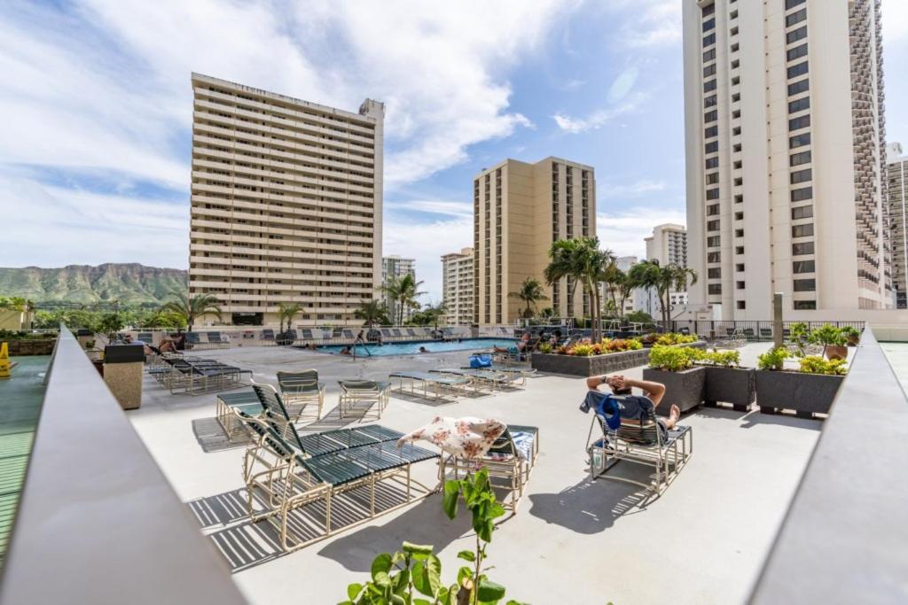 호놀룰루 Waikiki Banyan W-Ocean Views With Free Parking! 아파트 외부 사진