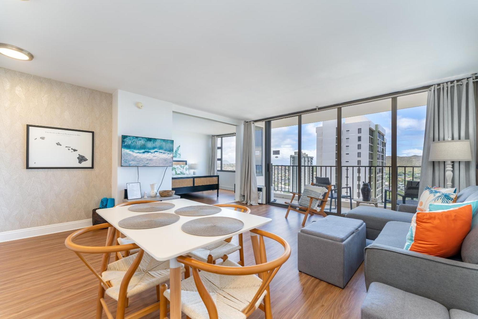 호놀룰루 Waikiki Banyan W-Ocean Views With Free Parking! 아파트 외부 사진